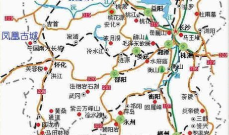 张家界旅游攻略地图,全景地图导览与精华景点解析